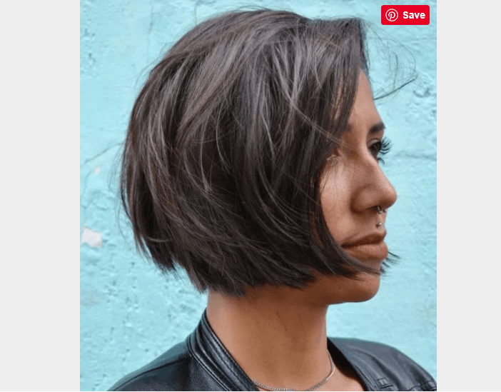 Lip-Length Choppy Bob Hairstyles