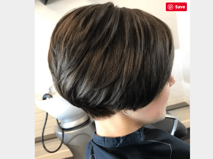 Short Bob With Tapered Back