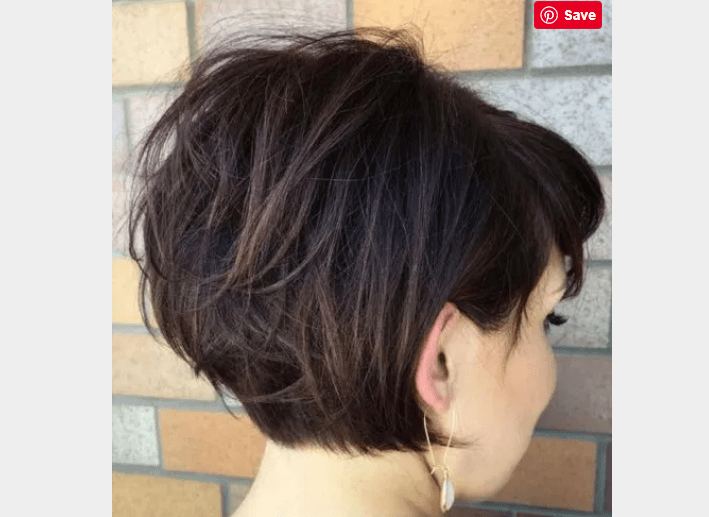 Stylish Grown Out Pixie Hairstyle For Women