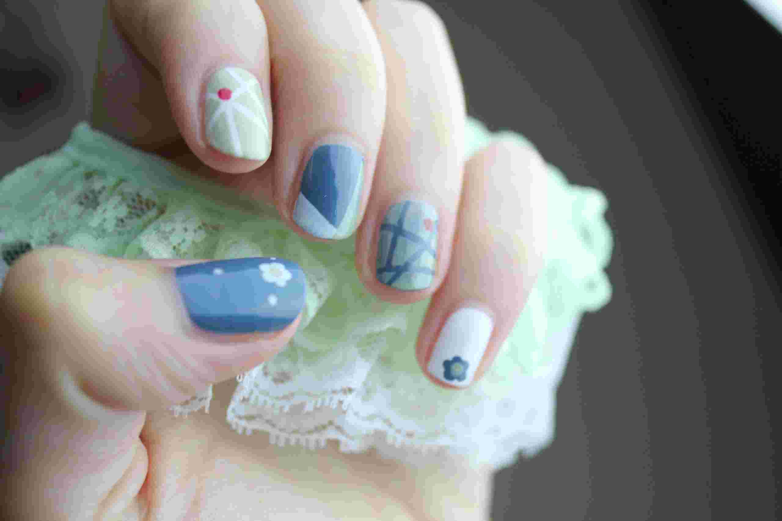 blue Nail 