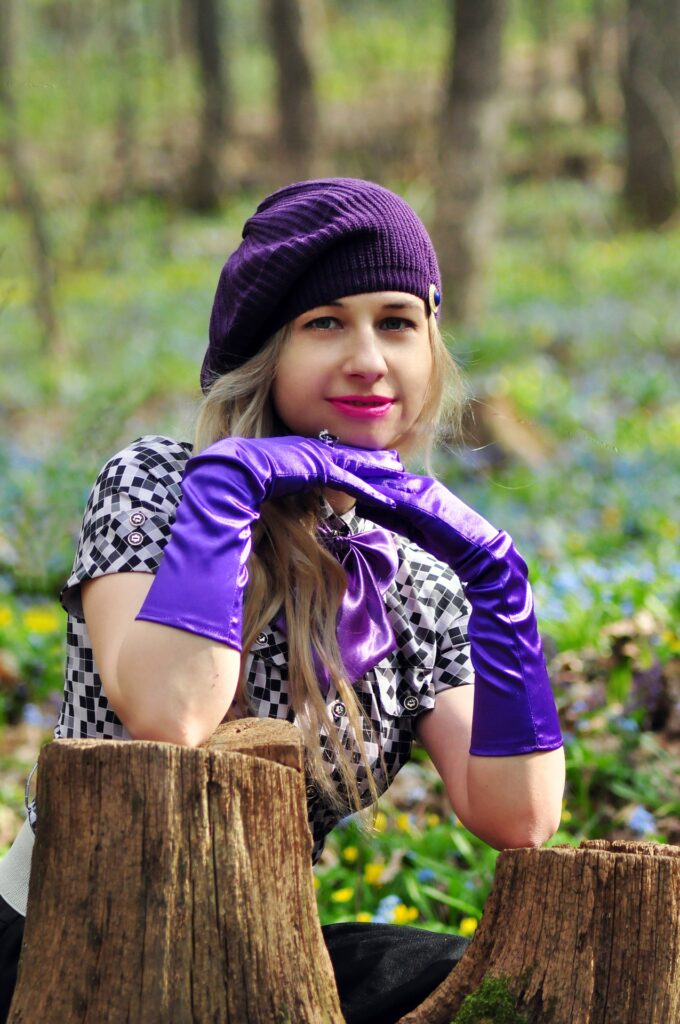 Women and Beret