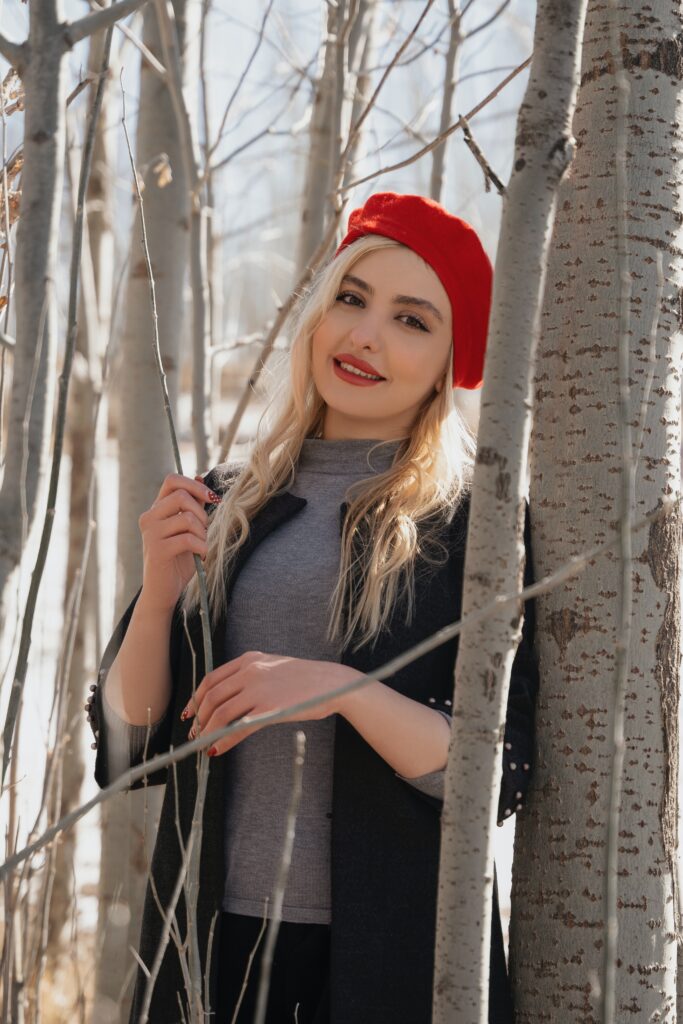 Women Wearing Beret